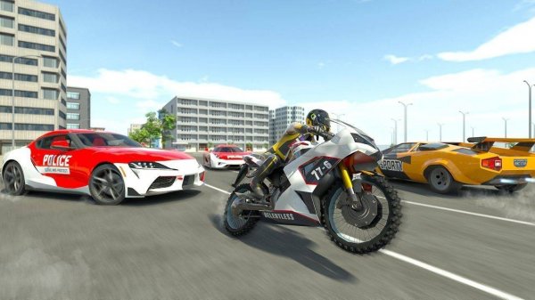 Motorcycle Stunt Racing Simulator
