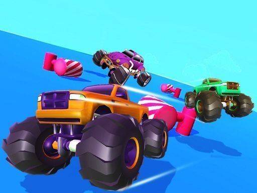 Fall Cars Knockout Race Arcade