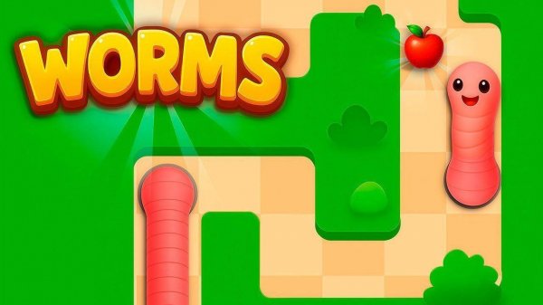 Worm Maze Puzzle - Family Puzzle Game