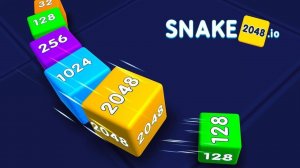 Snake 2048.io - Merge Puzzle Game