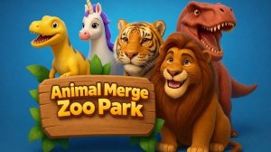 Animal Merge Zoo Park - Idle Zoo Tycoon Game