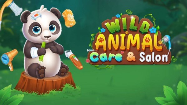 Wild Animal Care And Salon: Simulation Game