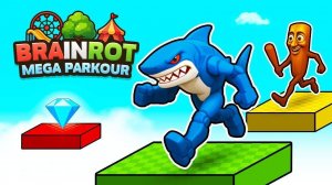 Brainrot Mega Parkour: Action Parkour Game