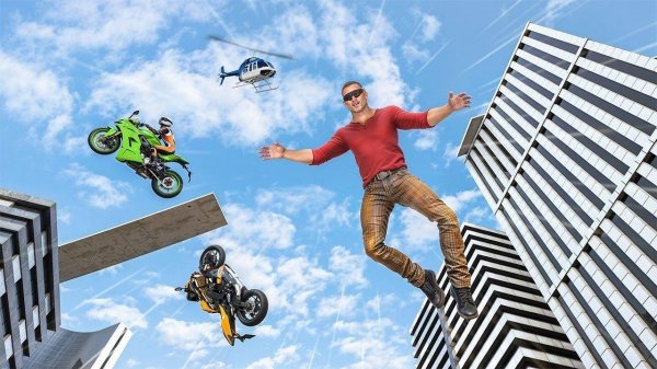 Motorbike Stunt Racing 3D