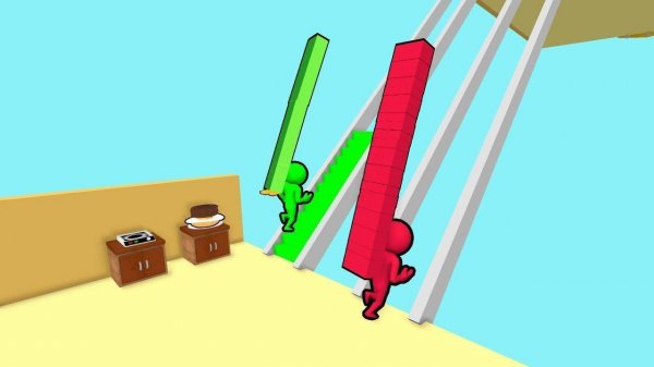 Burger Race: Bridge Builder Cooking Arcade