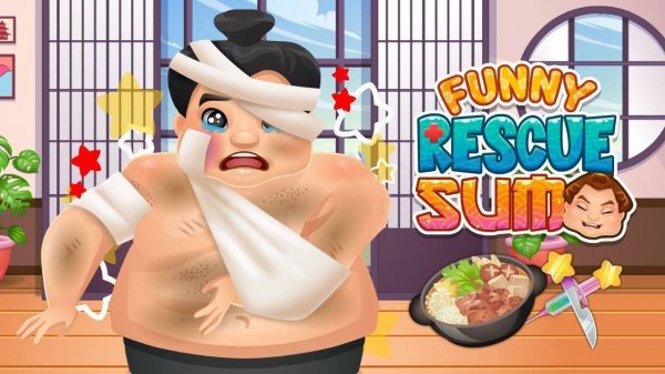 Funny Rescue Sumo Puzzle