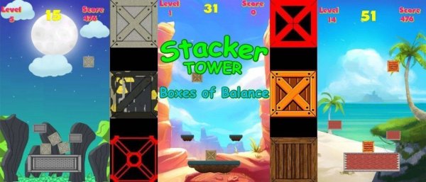 Stacker Tower Casual Puzzle