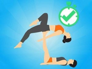 Couples Yoga: Puzzle Harmony