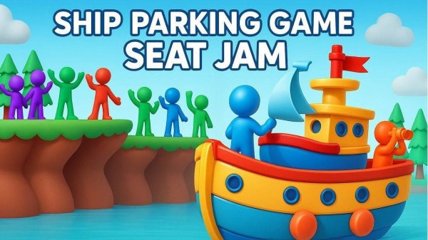 Ship Parking Puzzle: Colorful Logic