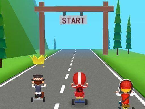 Tricycle Racing Arcade Game