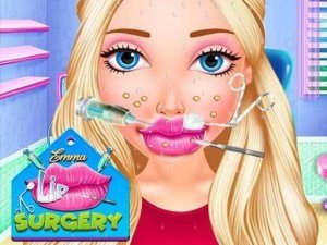 Emma's Lip Care: Doctor & Fashion Game