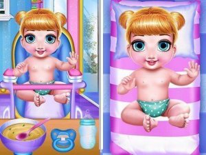 Twin Baby Care Game