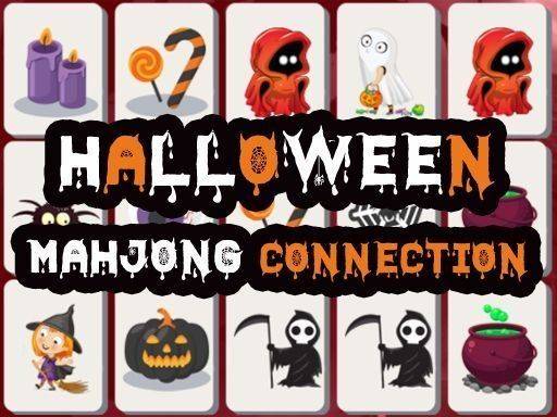 Halloween Tile Connect Puzzle