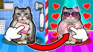 Komaru Cat: Pet Care & Merge Game