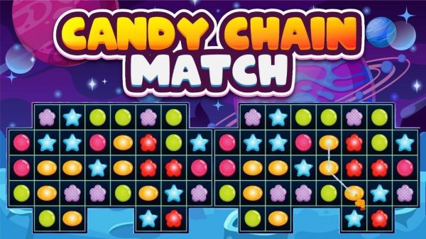 Candy Chain Match Puzzle