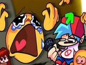 Crying Emoji Rhythm Battle