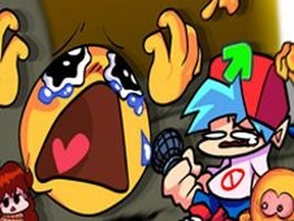 Crying Emoji Rhythm Battle
