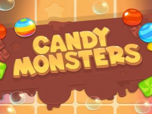 Candy Monster Match Puzzle