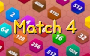 Hexagon Number Merge Puzzle