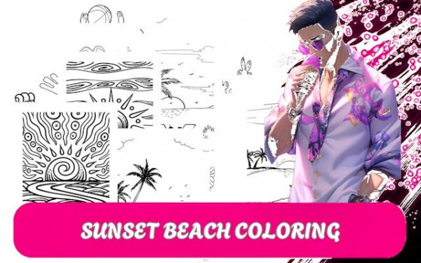 Seaside Hues Coloring Studio