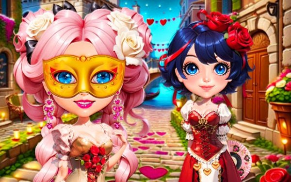 Venetian Love Affair Dress Up